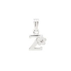 Initial Necklace for Little Girl - Letter Z - Sterling Silver