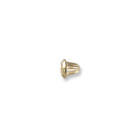 14K Yellow Gold Screw Backing (One Back) - Screw back fits all BeadifulBABY safety threaded screw back posts - One Screw Back - BEST SELLER