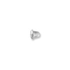 14K White Gold Screw Backing (One Back) - Screw back fits all BeadifulBABY safety threaded screw back posts - One Screw Back